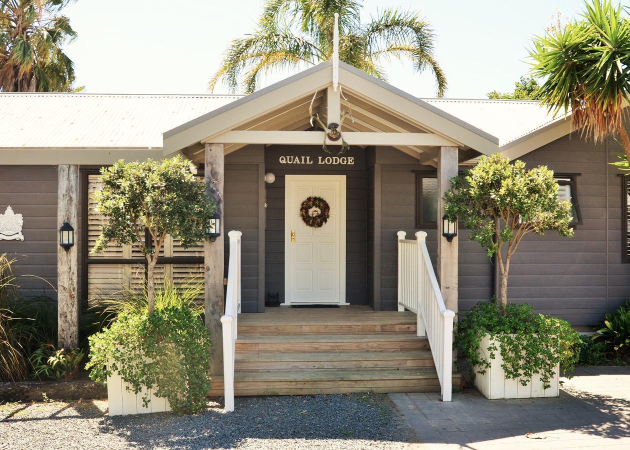 Quail Lodge Nz Snells Beach Bagian luar foto